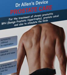 Dr. Allen’s Device for Prostate Care